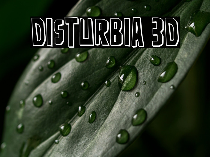 Disturbia 3D Example 3