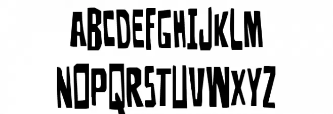 Disturbia Condensed خط أحرف كبيرة