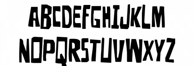 Disturbia Rotalic 字体 大写