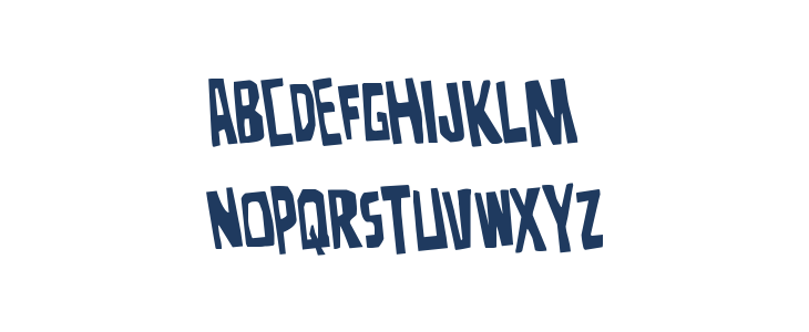 Disturbia Rotated Lowercase