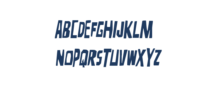 Disturbia Semi-Italic Lowercase