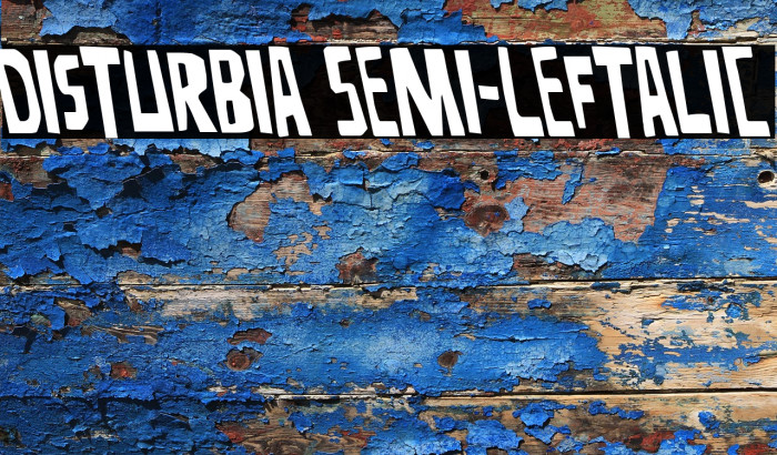 Disturbia Semi-Leftalic Example 1