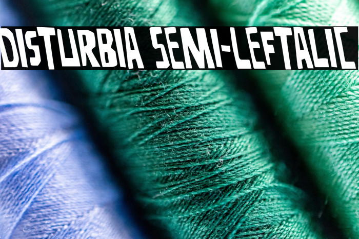 Disturbia Semi-Leftalic Example 2