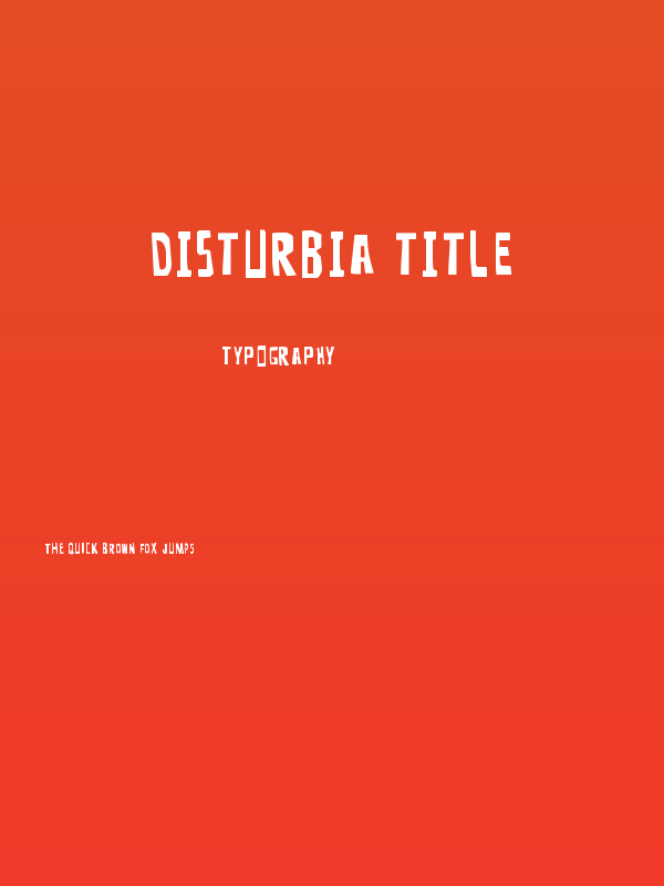 Disturbia Title Poster
