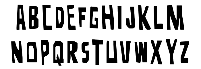 Disturbia Title Font LOWERCASE