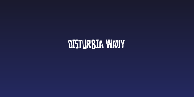 Disturbia Wavy Social Header