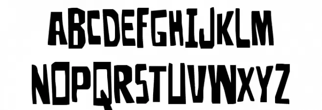 Disturbia 字体 大写