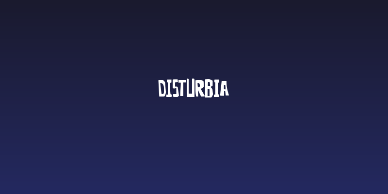 Disturbia Social Header