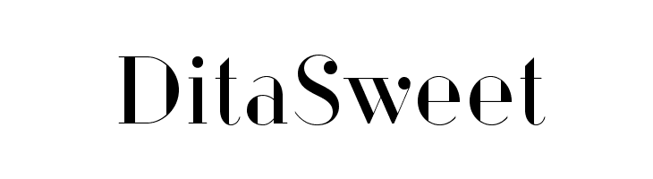 DitaSweet  Frei Schriftart Herunterladen
