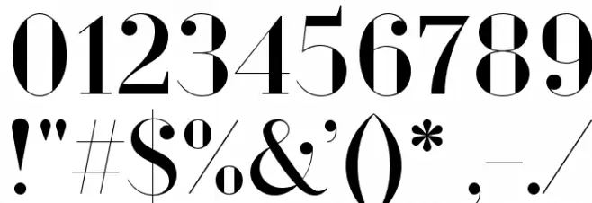 DitaSweet Font OTHER CHARS