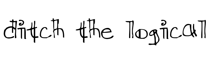 Ditch the Logical  Frei Schriftart Herunterladen
