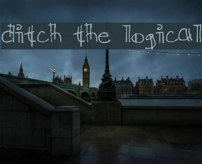 Ditch the Logical Font examples