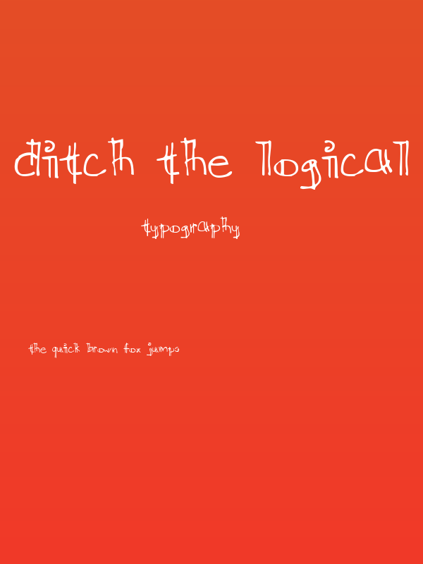 Ditch the Logical Poster