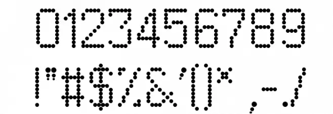 Dited Font OTHER CHARS