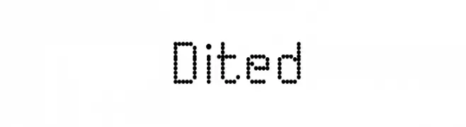 Dited  Fuentes Gratis Descargar