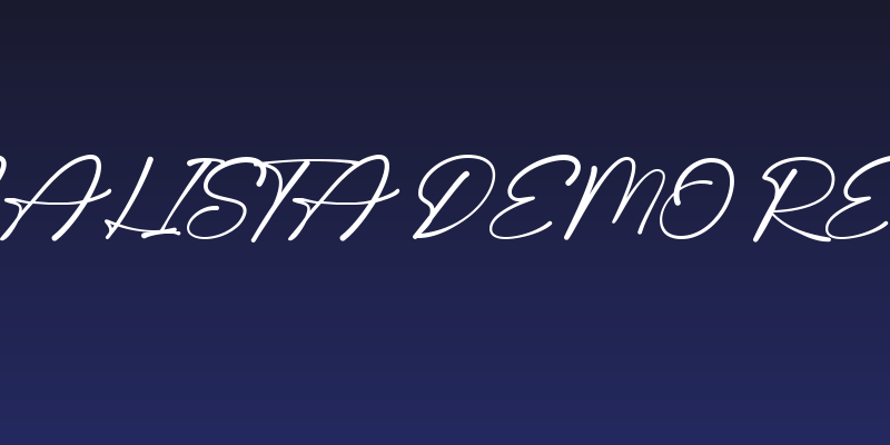 Ditsa Calista DEMO Regular Social Header