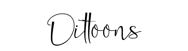 Dittoons  免费字体下载