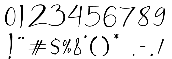 Dittoons Font OTHER CHARS