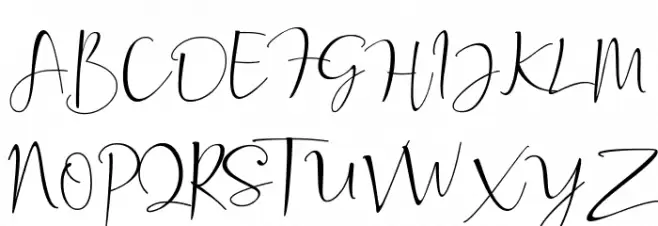Dittoons Schriftart Groß