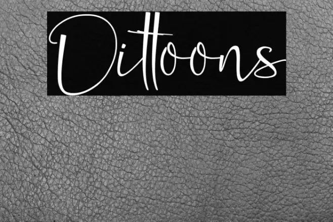 Dittoons Example 1