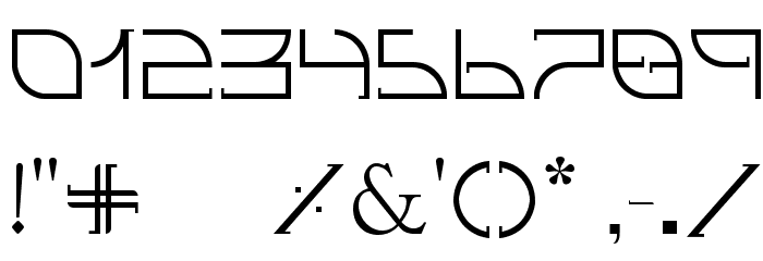 Dive Font OTHER CHARS