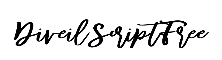 Diveil ScriptFree  免费字体下载