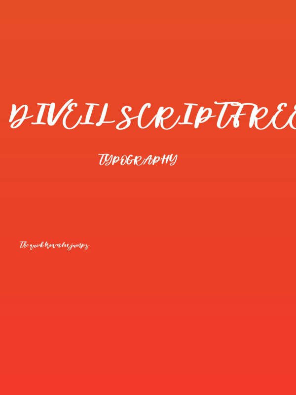 Diveil ScriptFree Poster