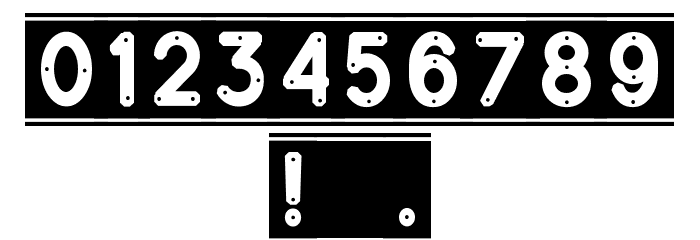 Diverplate Font OTHER CHARS