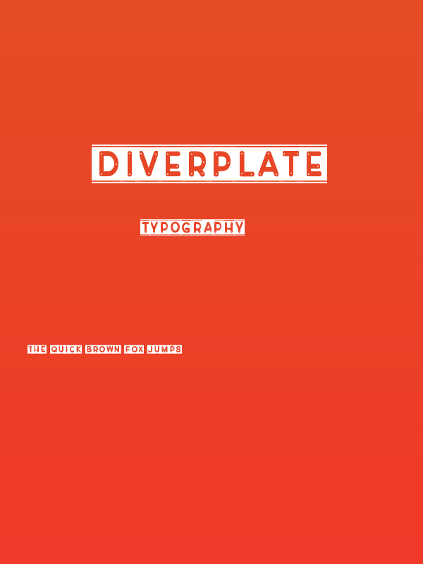 Diverplate Poster
