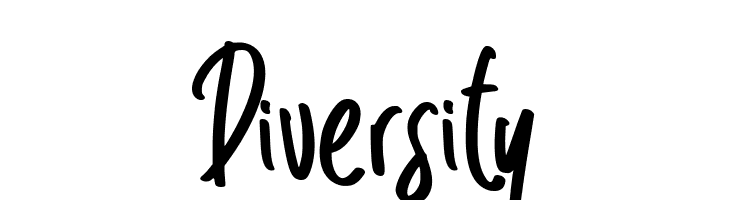 Diversity  免费字体下载