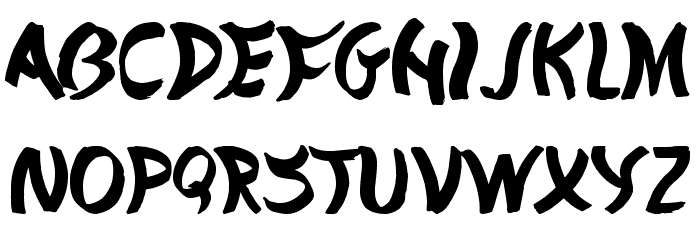 Divided Nations Font LOWERCASE