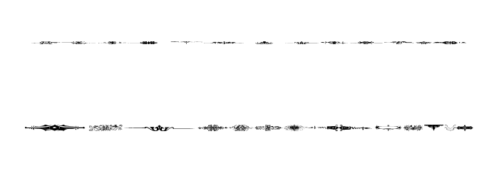 Dividers Font LOWERCASE