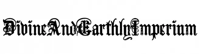 Divine And Earthly Imperium  Fuentes Gratis Descargar