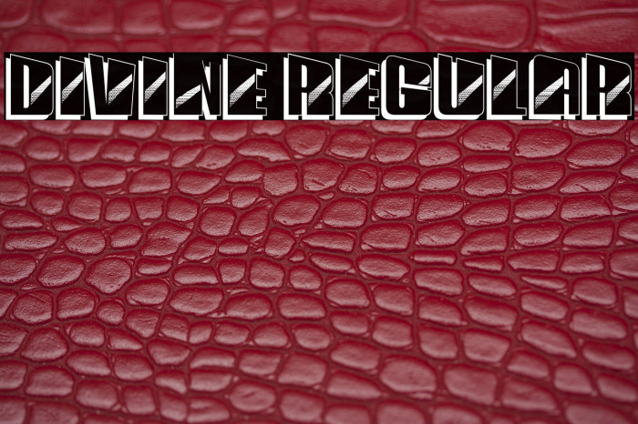 Divine Regular Example 2