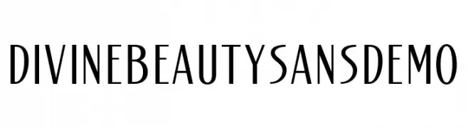 DivineBeautySansDemo  Descarca Fonturi Gratis