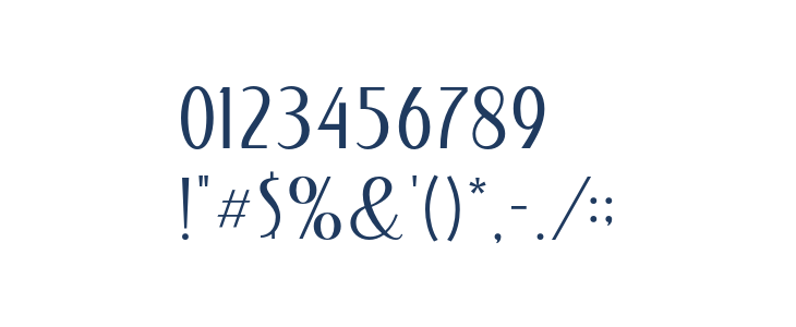 DivineBeautySansDemo Other Characters