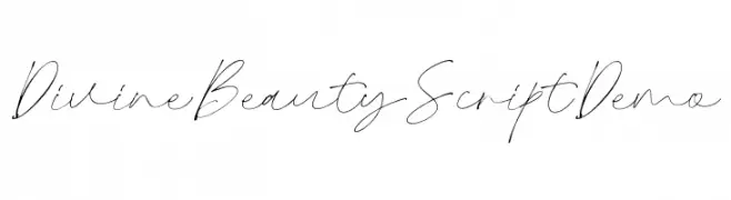 DivineBeautyScriptDemo  Descarca Fonturi Gratis