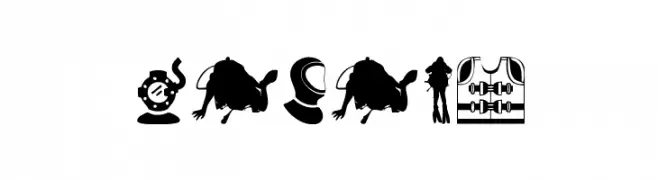 Diving  Free Fonts Download