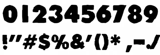 Divisible Invisible High Schriftart Anderer Schreiben