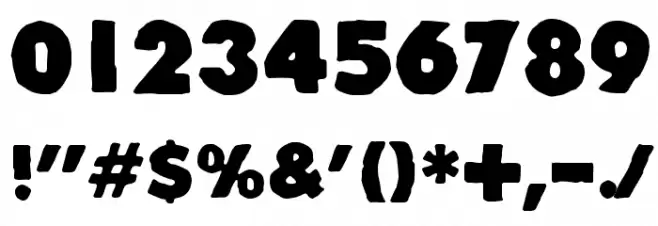 Divisible Invisible High Schriftart Anderer Schreiben