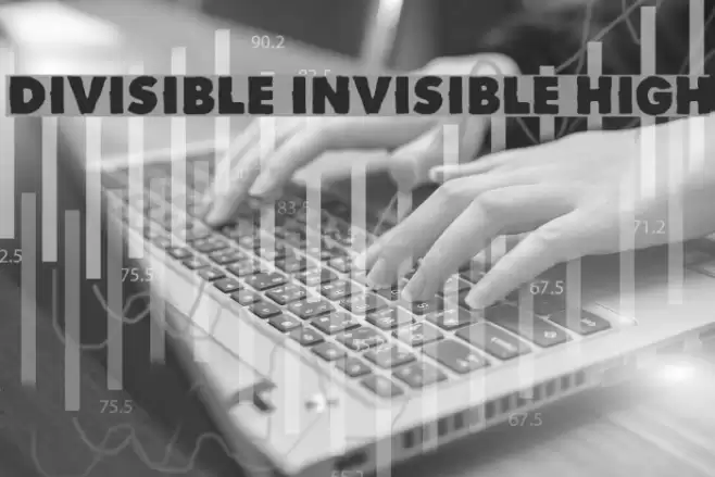 Divisible Invisible High Schriftart examples