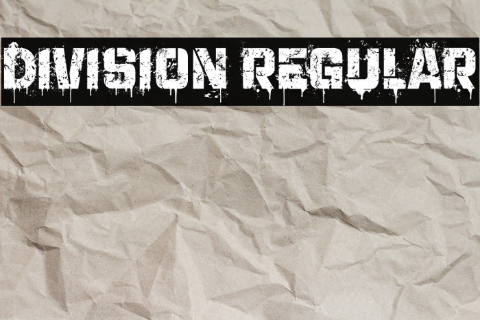 Division Regular Example 3