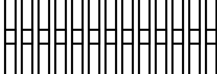 Diwaani 3D Shadow Font LOWERCASE