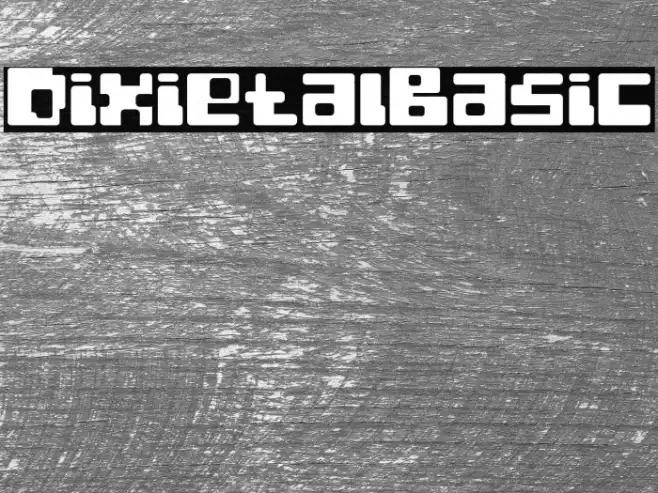 Dixietal-Basic Example 2