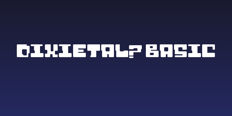 Dixietal-Basic Social Header