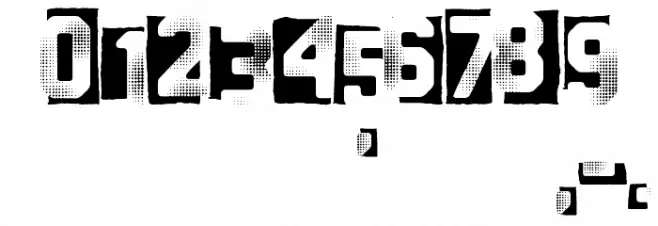 Dixociative Font OTHER CHARS