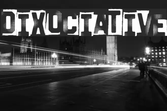 Dixociative Font examples