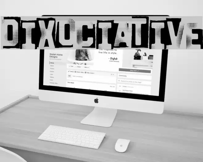 Dixociative Font examples
