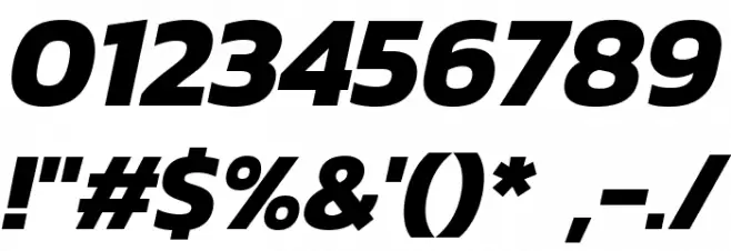 Dizhitl Bold Italic Font OTHER CHARS