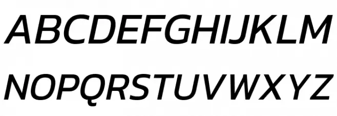 Dizhitl Italic Fuentes MAYÚSCULAS